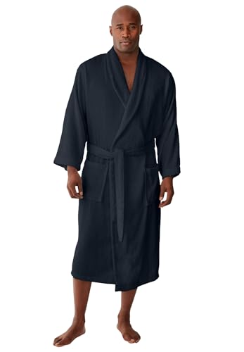 KingSize Men's Big & Tall Tall Terry Bathrobe With Pockets