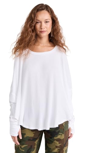 Haut thermique avec micro Drop matière respirante col rond pour femme