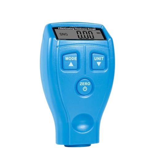 Calibrador de espesores digital para pintura y recubrimientos, con retroiluminación, para automóvil y uso general miniatura 1