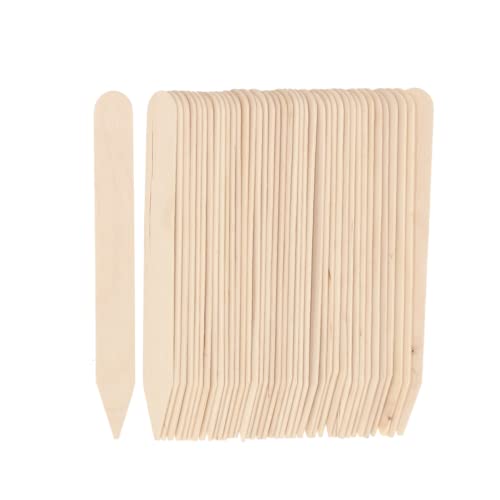 Esschert Design Garten Basics Etiketten Beige aus Holz 15 cm - 40er Pack