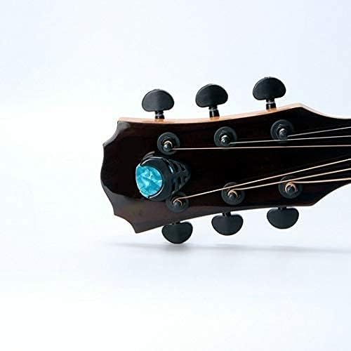 Image of Blue Panther Multicolor Guitar Pick Holder & 10 Pcs Guitar Picks - Suitable for Acoustic, Electric, Bass, Ukulele - Easy Stick-On, Celluloid Material