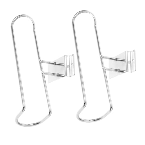 GOOHOCHY Stainless Steel Roller Skates Rack 2pcs Skates Display Stands Holder Space-Saving for