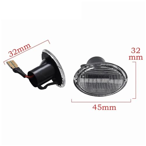Intermitentes dinamicos Maserati Quattroporte luz intermitente LED ambar para sustitucion de intermitencia 6
