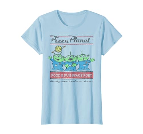Disney Pixar Toy Story Pizza Planet Aliens Camiseta