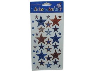 Stickopotamus Binder Stickers-Stars