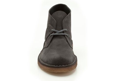 Image of Clarks Originals Desert Boot Men's Boots, Grey, 6 US
