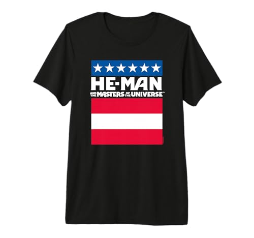 He-Man Logo Flag t-shirt premium idée cadeau idéale pour anniversaire d'un collectionneur geek