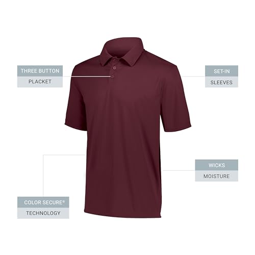 Augusta Sportswear Men's Vital Polo3