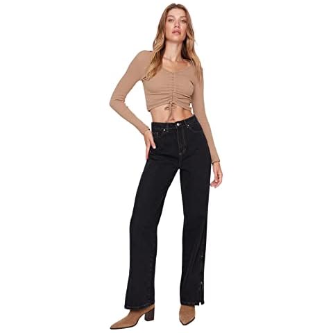 Jean large noir Trendyol 90s Cover