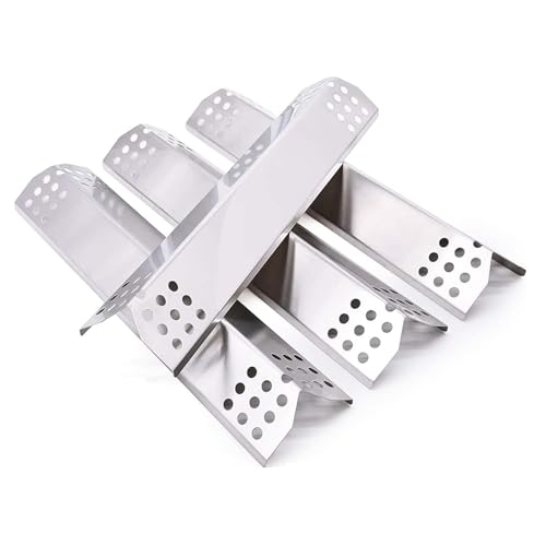 GFTIME 37CM Diffuseur Chaleur pour Char-Broil, Taino 4 Pro 4+1 Pro, Enders, Broilmaster, ProfiCook, Sunbeam, Landmann, Campingaz, Acier Inoxydable Plaque...