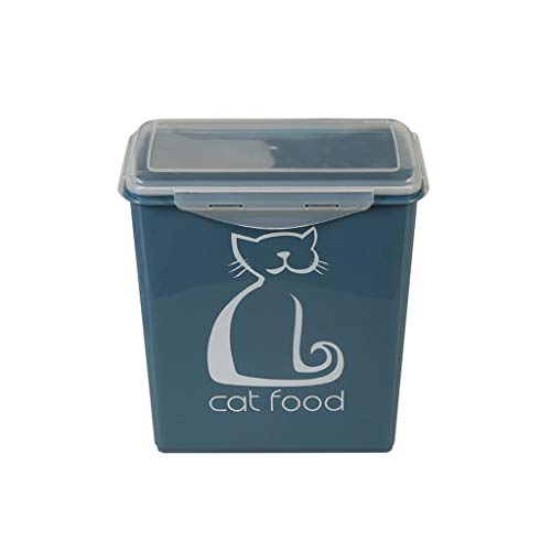 Pet Storage Grain Bucket, Sealed Grain Storage Container, Moisture-proof Storage Tank, Cat and Dog Snack Box, 3kg