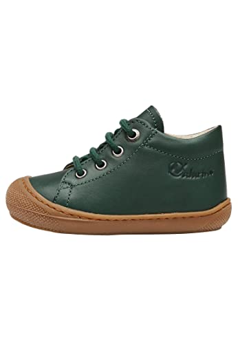 Naturino Cocoon-Chaussures Premiers Pas en Cuir Nappa Vert foncé 25 Cover