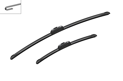 Imagen que muestra el sistema de montaje en el limpiaparabrisas Bosch Aerotwin AR653S, con el adaptador visible en la parte superior.
