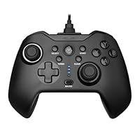 Controle Gamer | Mancer RCW99 | PC/Switch / PS3 / Android | Função Turbo & Clear | Preto | MCR-RCW99-W01