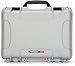 NANUK 910 Waterproof Hard Case with Foam – 14.3” x 11.1” x 4.7”, Protective Case for Camera, Electronics & Gear – Impact-Resistant, Dustproof, Airline Carry-On Approved – Made in Canada, Silver