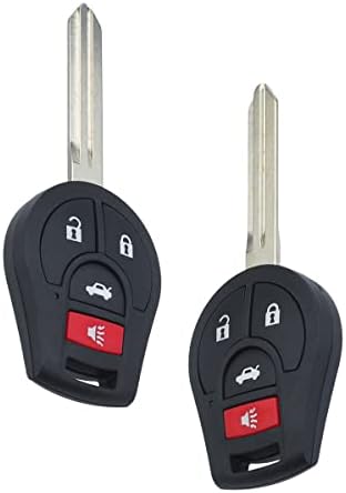 XINXUSONG KOBLEAR1XT 3-Button Car Key Fob Replacement - Compatible With GM Vehicles (Part #15042968)