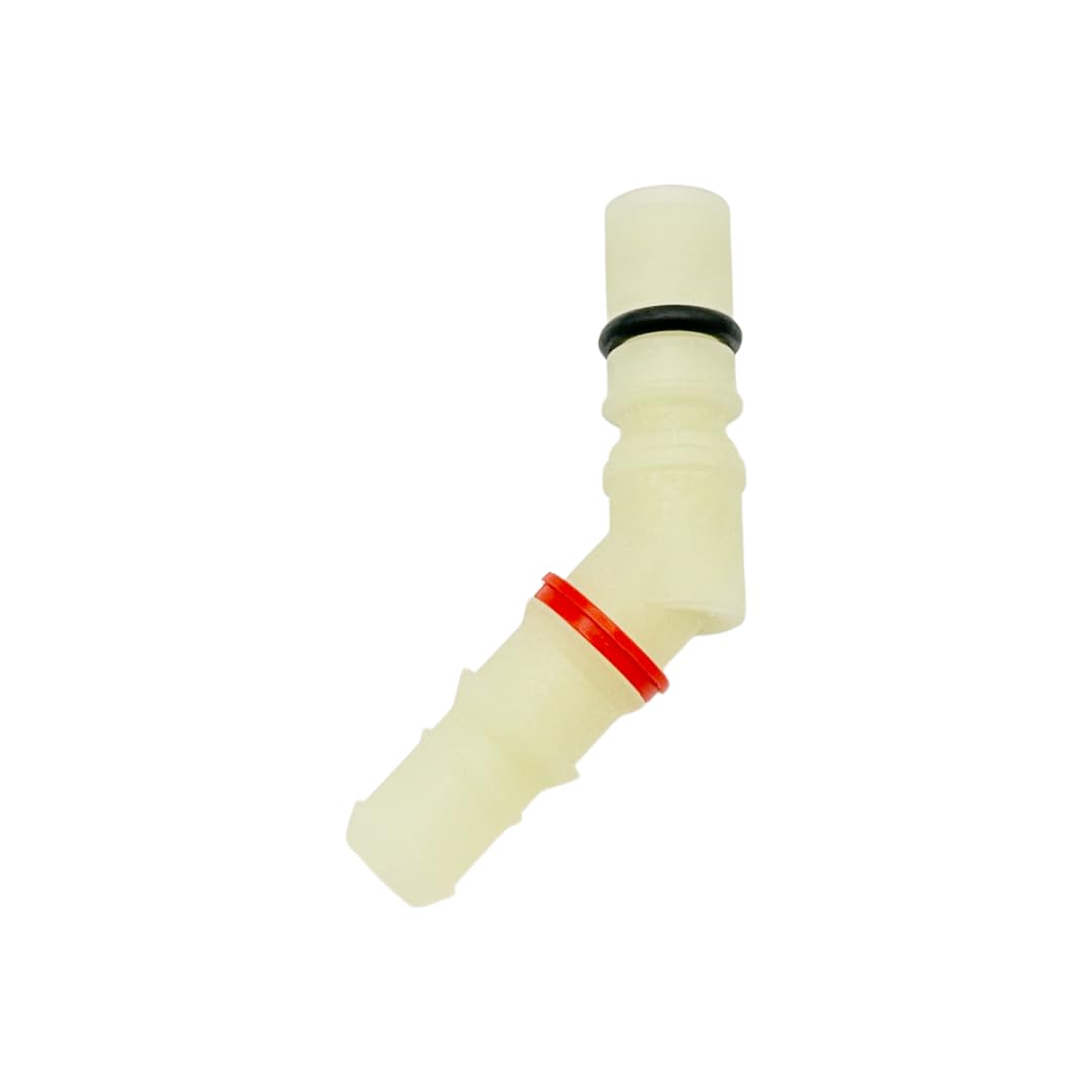 Coverandcarry Red Ridged Connector To Connect Reich Hose Onto Tap Base (Red) With O Ring F103