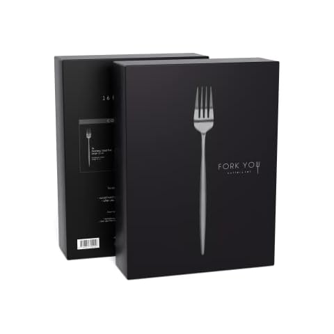 FORK YOU Besteck Set Schwarz Matt Cover