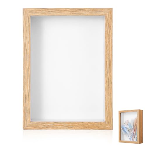 HEATSHAKING Marco de de Madera Natural para...