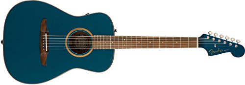 Fender エレキアコースティックギター Malibu Classic, Cosmic Turquoise ソフトケース付属