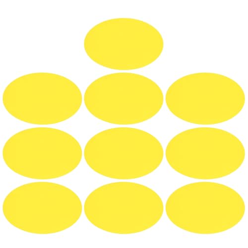 Image of 10pcs Sunset Lamp Film Color Correction Sheets Translucent Tint Film for Photography Lighting, Yellow 66mm Light Colour Filter for Photo and Video Equipment