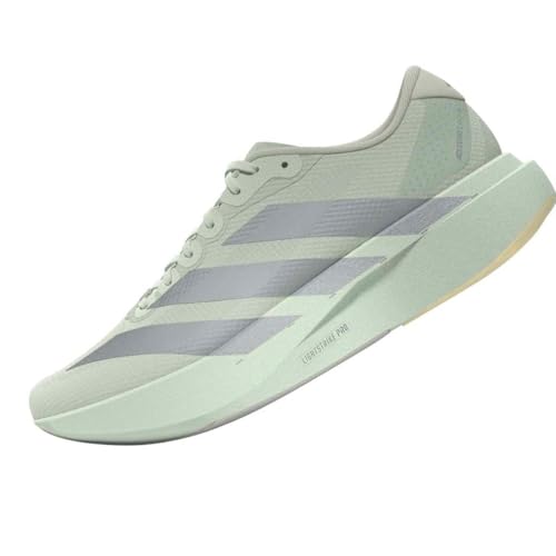Image of adidas, Women's, Adizero Evolution Sl Running Shoes, Crystal Jade /Tech Grey Metallic /Wonder Silver, 10, Medium