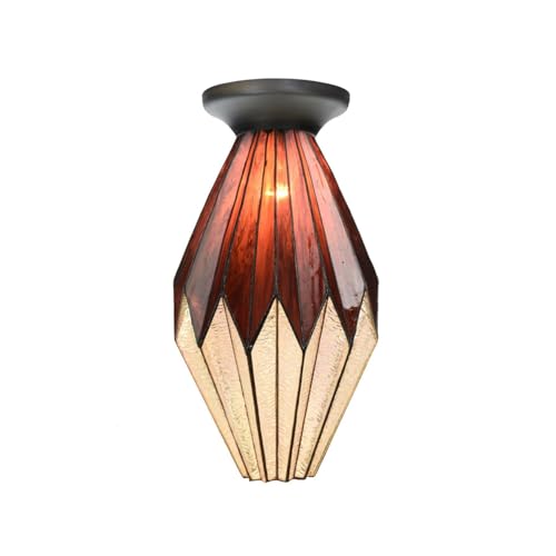 Plafonnier Tiffany Origami Art Deco Trade luminaire chic de plafond