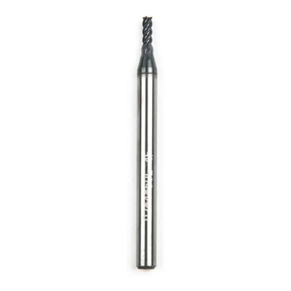 4 Flute Solid Carbide End Mill AlTiN Coating DIN 6527L for HPC High Performance Cutting Steel for Stainless Iron Plastic Wood 1-20mm