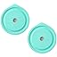 Turquoise 2 pcs