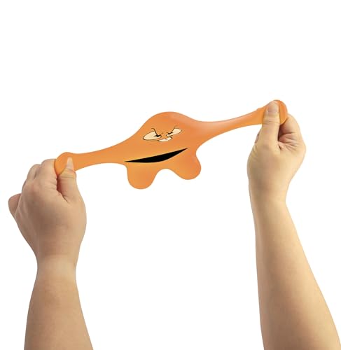 Simba Stretchy, orange, 9cm, Ansti Stress Spielzeug, Knautschi, ab 3 Jahren