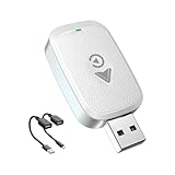 Adaptador CarPlay Inalámbrico para Seat Arona, Altea, Ateca, Marbella, Ibiza Mk2 Audio, Enlace Móvil, Emparejar Conversión De Cable A Inalámbrico,B/Silver