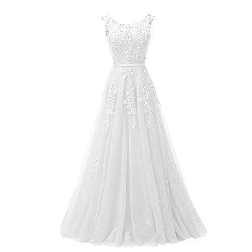 Kivary-Long-Beaded-Lace-A-Line-Scoop-Neck-Open-Back-Evening-Prom-Dresses-White-US-16
