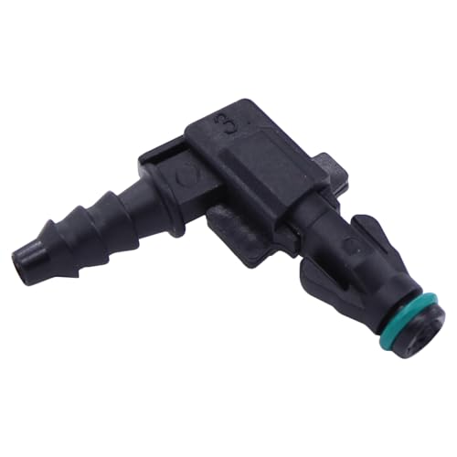 Einspritzdüse Rücklaufnippel Injektor Rücklaufanschluss Rücklauf-Clips Rücklauf Anschluss mit Dichtring für 4 Zylinder OM651 Diesel Motoren Common Rail Injektoren für W176 W246 W204 W205 W212 GLA X156