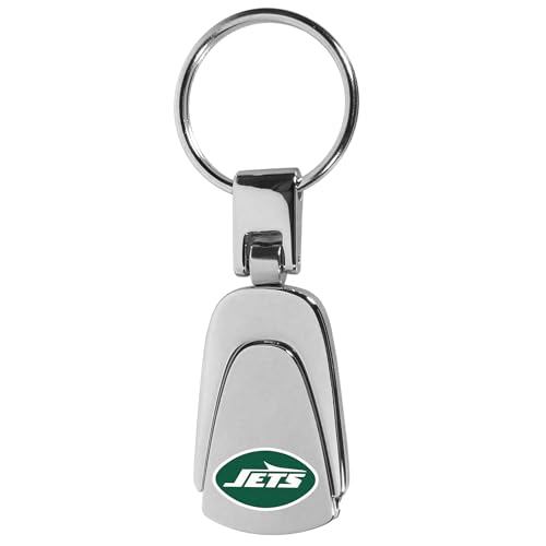 Siskiyou Sports NFL New York Jets Unisex Steel Teardop Key