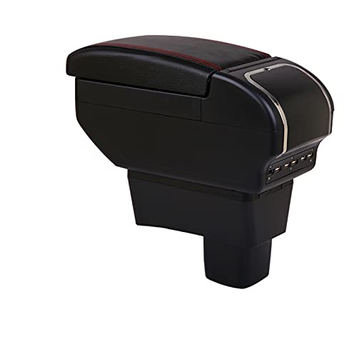 Boîte D'accoudoir Voiture Multifonction pour Suzuki Swift 2005-2021 Console Centrale De D'organisation Personnalisée Interface USB Accessoires Rangement Intérieur Véhicule Cover