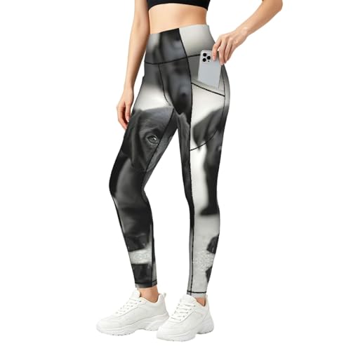 Leggings con estampado de perros: la solución con bolsillos para entrenar sin cargas