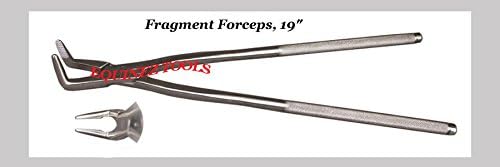 Pinzas de fragmento equino de 19", hechas a mano, acero inoxidable Equino Dental