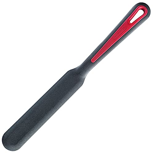 Westmark Spatule à Crêpes, résistant à la chaleur jusqu'à 270 °C, PPA, Longueur : 33 cm, Gallant Plus, Noir/rouge, 29662275