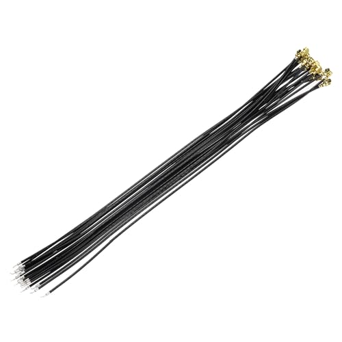 Câble coaxial UFL femelle 20 cm de 1.13 mm noir pour liaison antenne interne