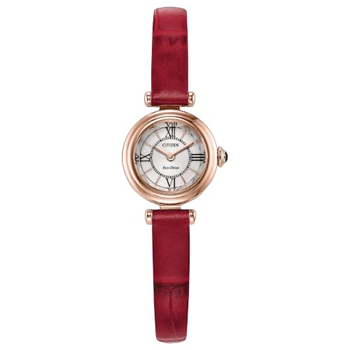 CITIZEN ���f�B�[�X �G�R�h���C�u Fio: 18mm �S�[���h�g�[���P�[�X&���b�h�X�g���b�v (EG7087-03A)