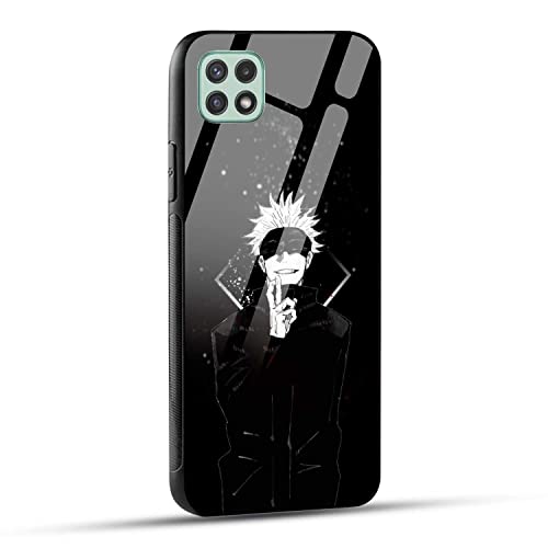 Image of NDCOM for Samsung Galaxy A22 5G Back Cover Anime Premium Printed Metal Case