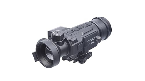 AGM Global Vision Secutor LRF-C 50-640 Professional Grade Thermal Imaging Clip-On System with Built-in Laser Rangefinder. High Sensitivity 12μm Thermal Detector with 640x512 (50 Hz) Resolution