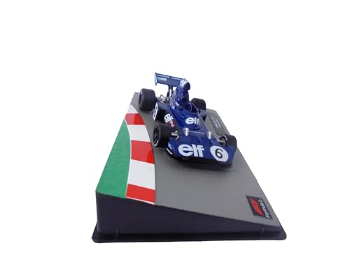 OPO 10 - Formula 1 1/43 miniature car compatible with TYRRELL 006 Francois Cevert 1973 - FD202, Multicolor, Medium - Image 4