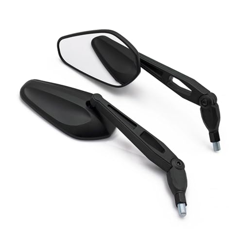 Rétroviseurs moto uniques miroir arrière au fini premium