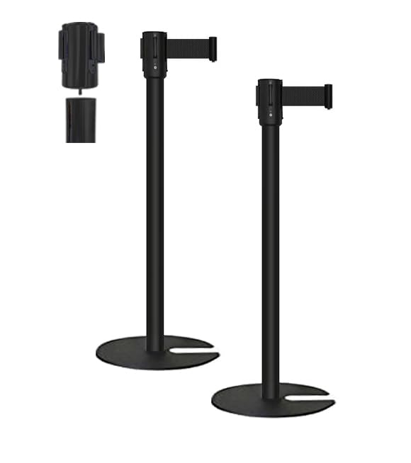 Amazon.co.jp: ベルトパーテーション 2本セット L5-51C ブラック 黒