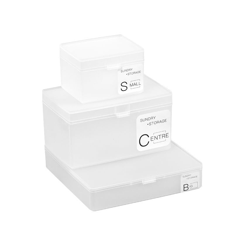 Idol-Fotokarten-Aufbewahrungsbox, Kunststoff, transparent, für Kpop-Karten, Organizer, Fotokarten, Sammlung, Büro, Ausweis, Organizer, Schreibwaren, Aufbewahrungsetuis, 3 Stück