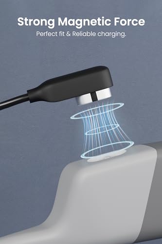 Opladen Kabel Compatibel met AfterShokz Aeropex, SHOKZ OPENCOMM/OPENRUN PRO/OPENRUN PRO Mini/OPENRUN/OPENRUN Mini USB Magnetische Draadloze Snelle Oplaadkabel Cord 3.3ft/100cm - Afbeelding 4