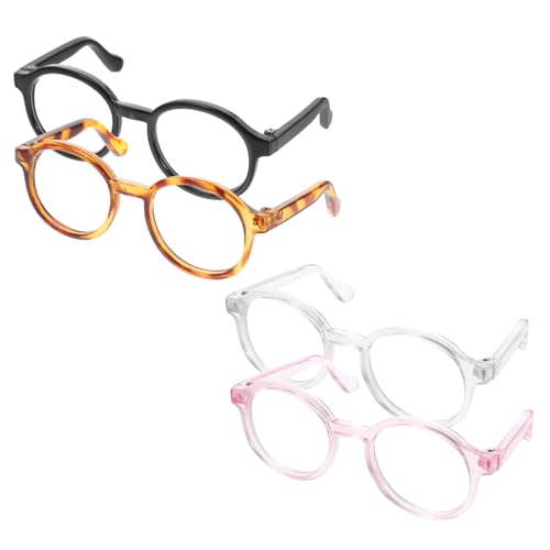 HAPINARY Cat Glasses Puppy Sunglasses Decorative Dog Eyewear Small Animals Sunglasses Set
