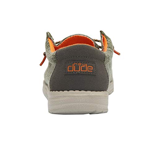 Image of HEYDUDE Boy's Wally Youth Multiple Colors | Boy's Shoes | Boy's Lace Up Loafers | Comfortable & Light-Weight