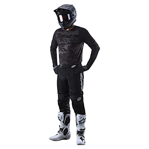 Troy Lee Designs Offroad Motocross Dirt Bike Atv Motorcycle Powersports Racing Jersey Shirt For Men, Se Pro Air (Black, Xl) #TOP2